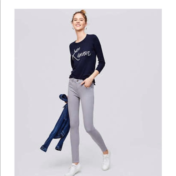 BNWT Loft 4 way stretch denim leggings - Picture 2 of 2